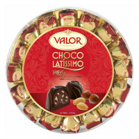 Bombón chocolatíssimo puro VALOR 165 g.