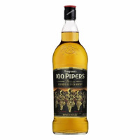 Whisky 100 Pipers escocés deluxe 1 l.