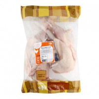 Pollo entero limpio 2 unidades Carrefour El Mercado 3,5 kg aprox