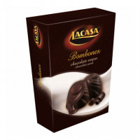 Bombones chocolate negro LACASA 100 g.