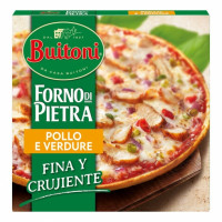 Pizza de pollo y verduras Buitoni 350 g.