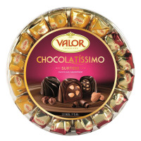Bombón chocolatíssimo surtido VALOR 165 g.