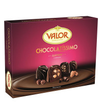 Bombón chocolatíssimo surtido VALOR 200 g.