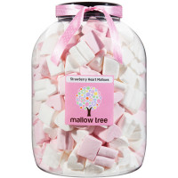 MALLOW TREE marshmallows corazones de fresas envase 1,100 kg