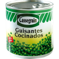CASSEGRAIN guisantes extrafinos cocinados lata 280 g neto escurrido CASSEGRAIN guisantes extrafinos cocinados lata 280 g neto escurrido