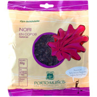 PORTO MUIÑOS algas deshidratadas ecológicas nori en copos bolsa 50 g PORTO MUIÑOS algas deshidratadas ecológicas nori en copos bolsa 50 g