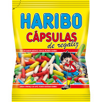 HARIBO cápsulas de regaliz de colores bolsa 150 g