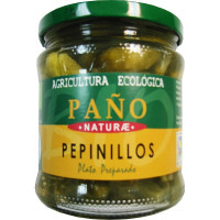 PAÑO NATURAE pepinillos ecológicos tarro 330 g neto escurrido PAÑO NATURAE pepinillos ecológicos tarro 330 g neto escurrido