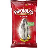 GREFUSA EL PIPONAZO pipas al punto de sal sin gluten 170 g GREFUSA EL PIPONAZO pipas al punto de sal sin gluten 170 g