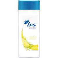 H&S anticaspa Citrus Fresh para cabello graso frasco 75 ml tamaño viaje H&S anticaspa Citrus Fresh para cabello graso frasco 75 ml tamaño viaje