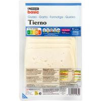 Queso tierno EROSKI BASIC, lonchas, bandeja 200 g Queso tierno EROSKI BASIC, lonchas, bandeja 200 g