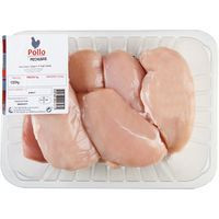 Pechuga enteras de pollo EROSKI, 3-5 uds, bandeja peso aprox. 1.1 kg