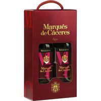 Vino Reserva D.O.C. Rioja MARQUÉS DE CACERES, pack 2x75 cl Vino Reserva D.O.C. Rioja MARQUÉS DE CACERES, pack 2x75 cl