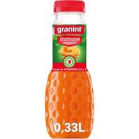 Bebida de naranja y zanahoria GRANINI, botella 33 cl Bebida de naranja y zanahoria GRANINI, botella 33 cl