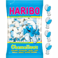 Pitufos Chamallows HARIBO, bolsa 175 g