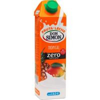 Lactozumo zero tropical DON SIMÓN, brik 1 litro Lactozumo zero tropical DON SIMÓN, brik 1 litro