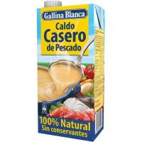 Caldo casero de pescado GALLINA BLANCA, brik 1 litro Caldo casero de pescado GALLINA BLANCA, brik 1 litro