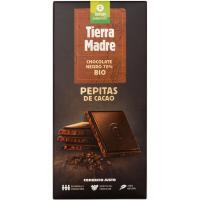 Chocolate negro 70% con pepitas OXFAM, tableta 100 g