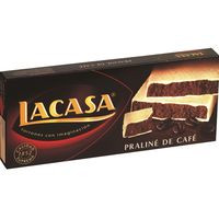 Turrón de praliné-café LACASA, caja 225 g Turrón de praliné-café LACASA, caja 225 g