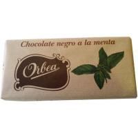 Chocolate negro con menta ORBEA, tableta 125 g