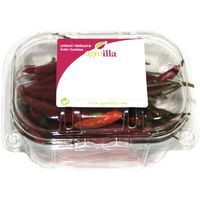 Pimiento picante rojo fresco, bandeja 100 g Pimiento picante rojo fresco, bandeja 100 g