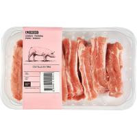 Costilla tiras de cerdo EROSKI, bandeja aprox. 600 g Costilla tiras de cerdo EROSKI, bandeja aprox. 600 g