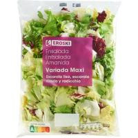 Ensalada variada Maxi EROSKI, bolsa 360 g Ensalada variada Maxi EROSKI, bolsa 360 g