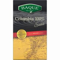 Café molido 100% Colombia BAQUÉ, caja 250 g