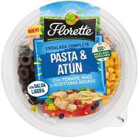 Ensalada completa de pasta y atún FLORETTE, bowl 325 g Ensalada completa de pasta y atún FLORETTE, bowl 325 g