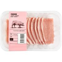 Filetes de lomo EROSKI, bandeja aprox. 500 g Filetes de lomo EROSKI, bandeja aprox. 500 g