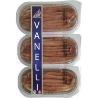 Anchoas 120/75 VANELLI, pack 3x40 g Anchoas 120/75 VANELLI, pack 3x40 g