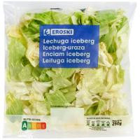 Lechuga Iceberg EROSKI, bolsa 250 g Lechuga Iceberg EROSKI, bolsa 250 g
