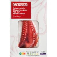 Pata de pulpo jugo cocido EROSKI, bandeja 250 g Pata de pulpo jugo cocido EROSKI, bandeja 250 g