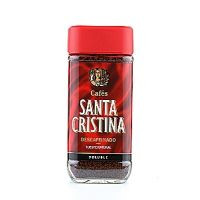 Café soluble descafeinado SANTA CRISTINA, frasco 200 g Café soluble descafeinado SANTA CRISTINA, frasco 200 g