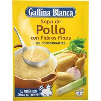Sopa de pollo con fideos GALLINA BLANCA, sobre 71 g Sopa de pollo con fideos GALLINA BLANCA, sobre 71 g