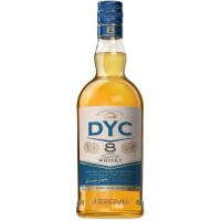 Whisky 8 años DYC, botella 70 cl