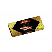 Turrón DELAVIUDA praliné yogu-fresa 200 g Turrón DELAVIUDA praliné yogu-fresa 200 g