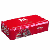 Cerveza Mahou 5 Estrellas especial pack de 28 latas de 33 cl.