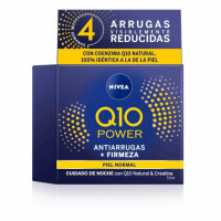 Crema facial de noche con Q10 natural & creatina Q10 Power Antiarrugas + Firmeza Nivea 50 ml.