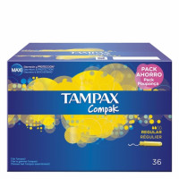 Tampones Compak regular TAMPAX 36 ud.