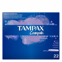 Tampones Compak Lites TAMPAX 22 ud.