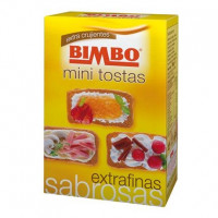 Mini tostas rectangulares Ortiz 100 g.