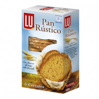 Pan tostado rústico "Sol de Espiga" LU 240 g.