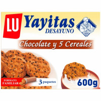 Galletas de cereales con gotas de chocolate FONTANEDA 600 g.