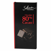 Chocolate negro 80% cacao Selección CARREFOUR 80 g.