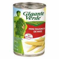 Mini mazorcas de maíz GIGANTE VERDE 220 g.