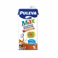 Preparado lácteo con cereales crecimiento y desarrollo PULEVA MAX brik 1 l.