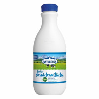 Leche semidesnatada CENTRAL LECHERA ASTURIANA botella 1,5 l.