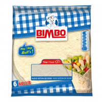 Wraps tortillas de trigo Rapiditas Bimbo 6 ud.