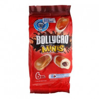 Bollito relleno de cacao mini Bollycao sin aceite de plama 6 ud.
